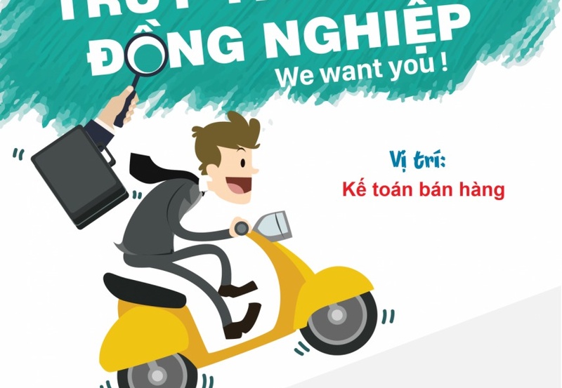 Tuyển dụng kế toán bán hàng