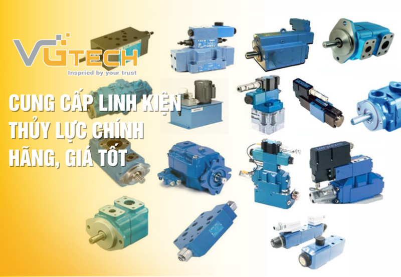 Chuyên cung cấp linh kiện thủy lực chính hãng, giá rẻ