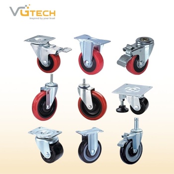 Industrial rollers and wheels