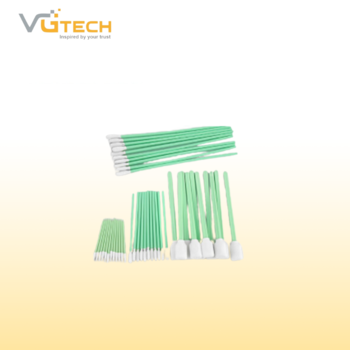 Cotton swabs for clean rooms