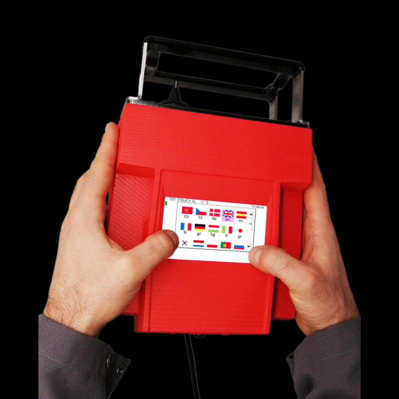E-TOUCH XL Handheld Dot Peen Marking Machine
