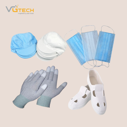 Consumables for clean rooms